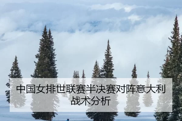 中国女排世联赛半决赛对阵意大利战术分析